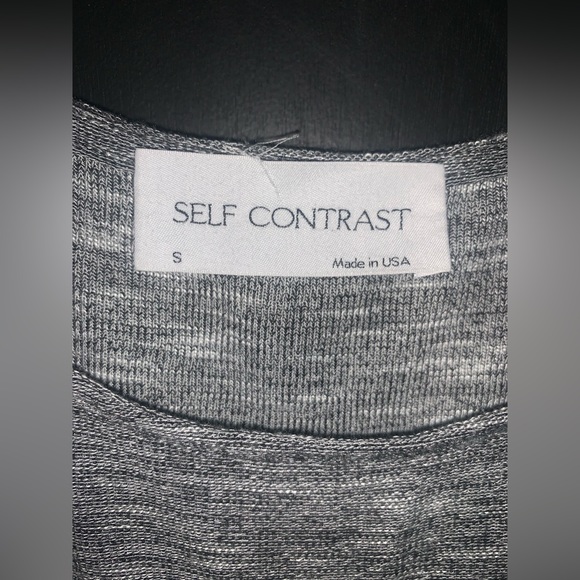 Self Contrast brand, straight silhouette size Small. - Picture 4 of 14